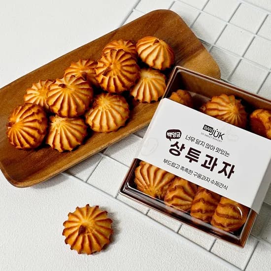 백앙금 상투과자, 200g, 4팩
