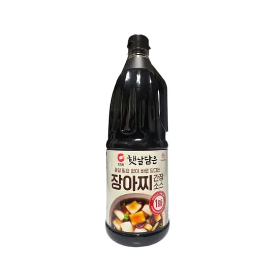 대상 청정원 햇살담은 장아찌간장소스, 1.7L, 1개