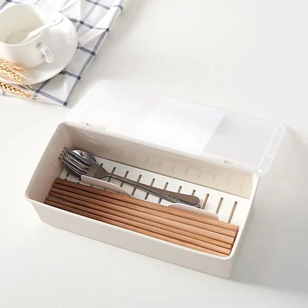 물빠짐 사각 수저통 베이지 2개 7,400원