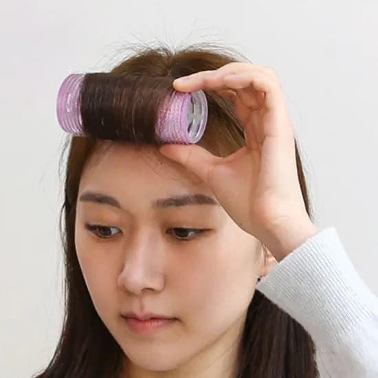 이경희디자인랩 대왕 헤어롤, 4호, 블랙