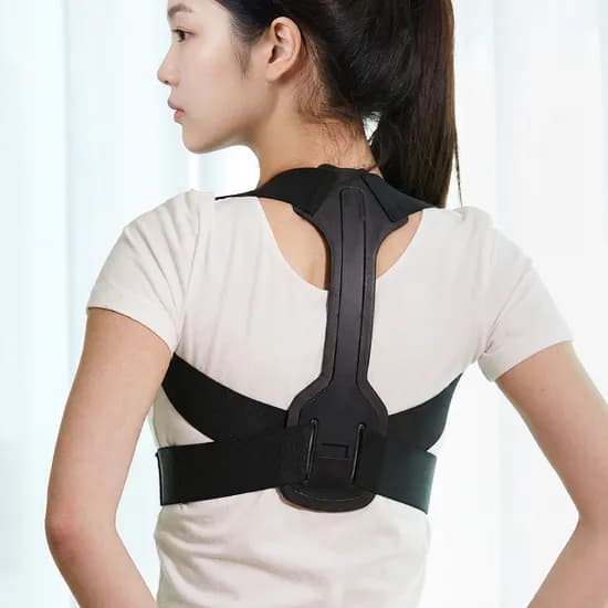 마이픽 데일리 바른자세 교정 숄더밴드 블랙 1개