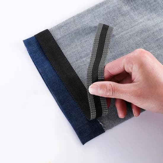 바지기장 수선패치 바지 밑단 테이프 DD-11536, 화이트, 1개
