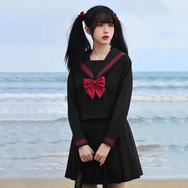 캔타 유니버스 세라복 일본 교복 코스프레 블랙 M 1개 36,800원
