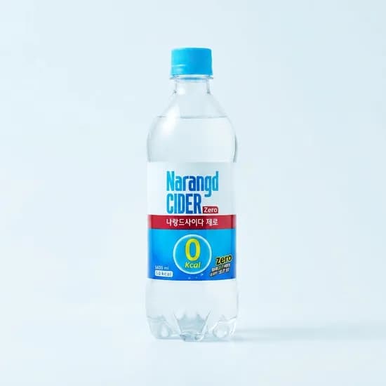 나랑드사이다 페트 플레인 제로 500ml 24개