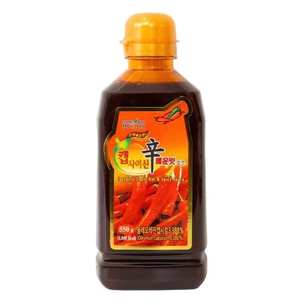 캡사이신 매운맛 소스 550g