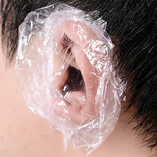 일회용 방수 이어캡 귀마개, 300매