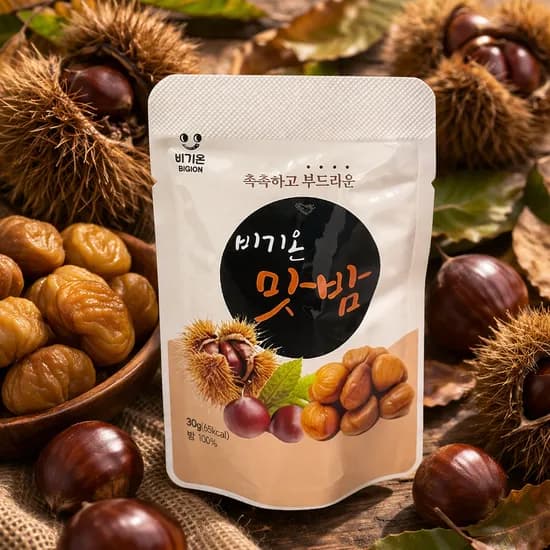 비기온 맛밤, 30g, 10개