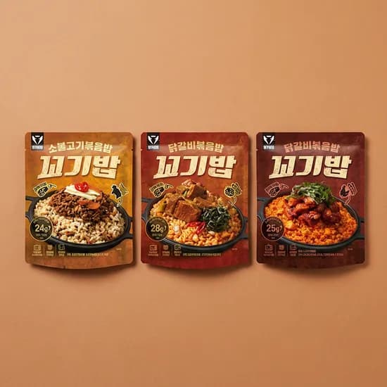 꼬기다 닭가슴살 볶음밥 꼬기밥 3종 280g 9개
