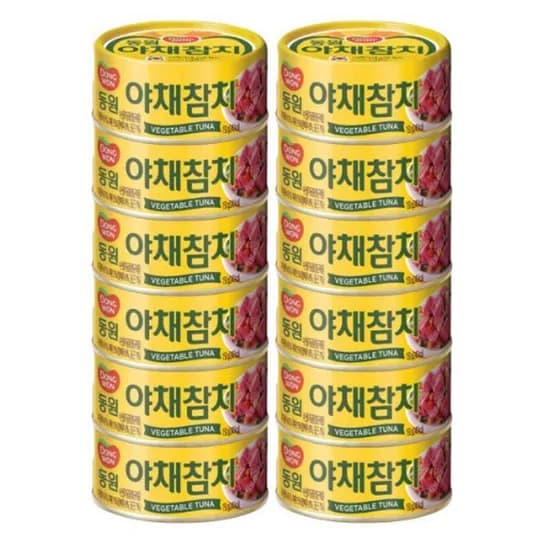 동원 야채참치 150g 12개