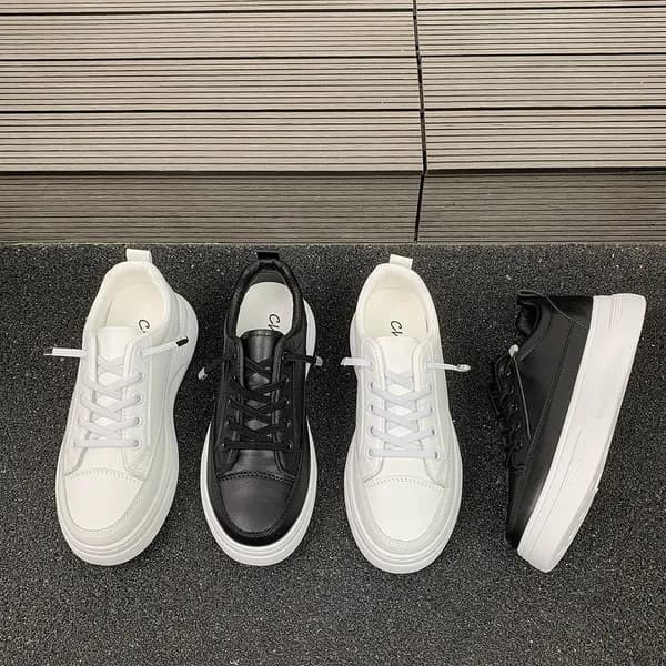 통굽 스니커즈 화이트 240mm 1개
