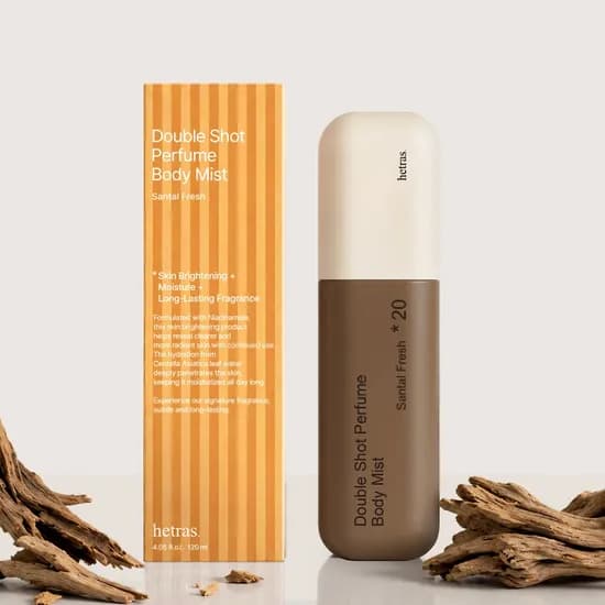 헤트라스 더블샷 퍼퓸 바디미스트 상탈프레쉬향 120ml 1개