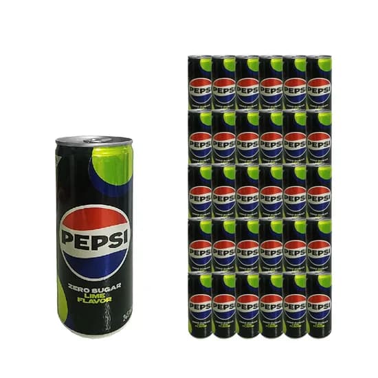 롯데칠성 펩시 제로 슈거 라임, 245ml, 15캔