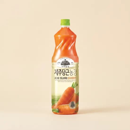 웅진 가야농장 제주당근농장 1500ml 12개