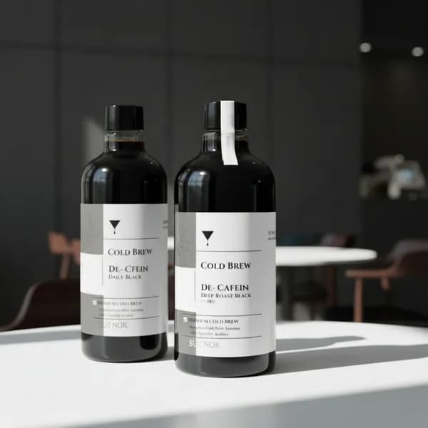 수녹 디카페인 콜드브루 프리미엄 더치커피 원액 디-카페인 데일리 블랙 500ml 1개