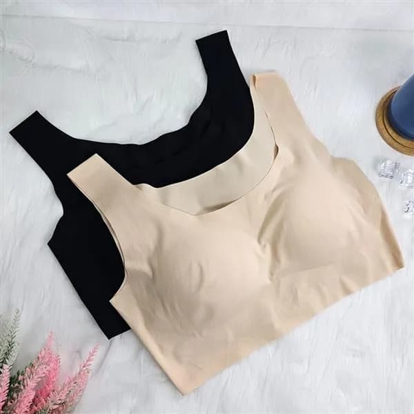이너컴피 빅사이즈 심리스 브라 스킨 5XL 1개