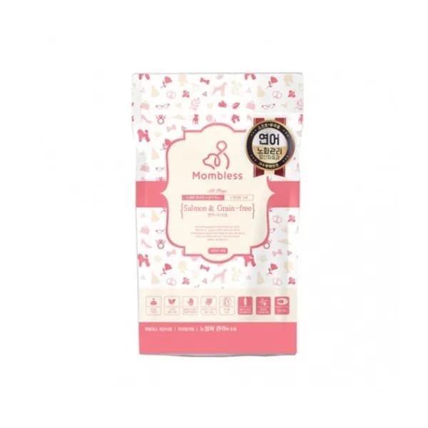 맘블레스 그레인프리 소프트사료 연어 시니어 1.2kg