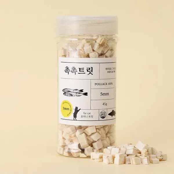 펫프렌즈 촉촉트릿 고양이 북어 45g 1개 11,400원