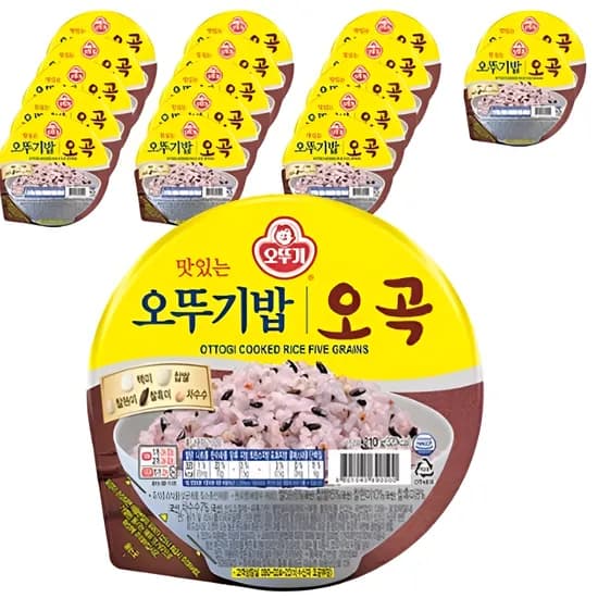 오뚜기 오곡밥 210g 18개