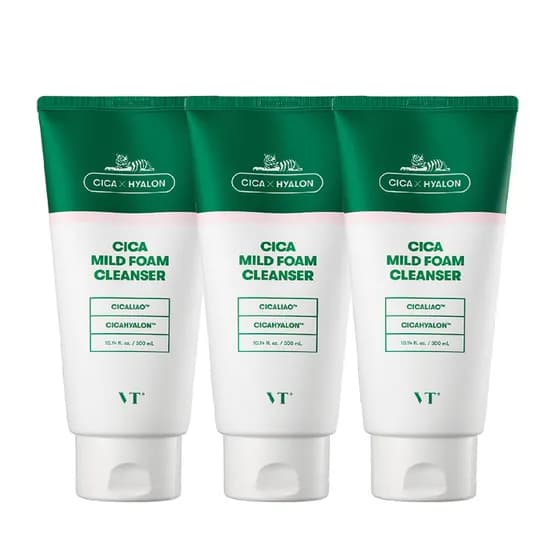 VT 시카 마일드 폼 클렌저 300ml 3개