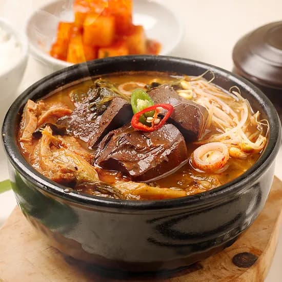 참도깨비 부산가야 선지해장국, 630g, 4팩