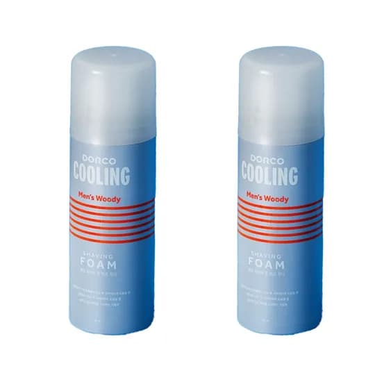 도루코 쿨링 쉐이빙 폼 맨즈우디 210ml 2개