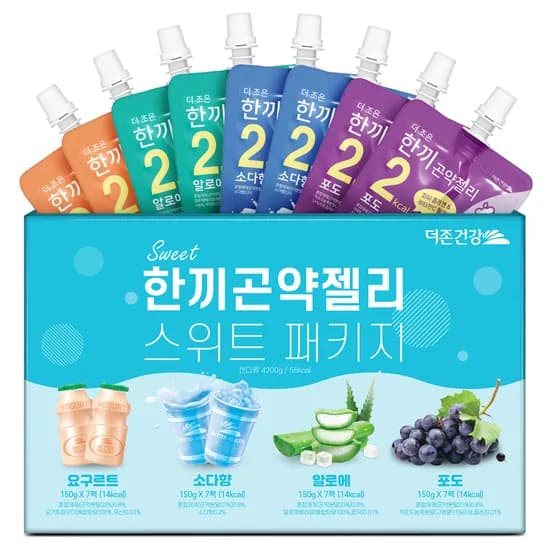더존건강 한끼 곤약젤리 스위트패키지 150g 28개