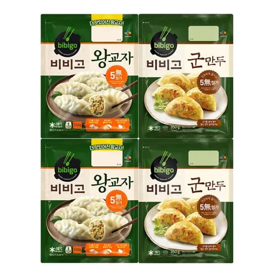 비비고 왕교자 315g 2팩 외 비비고 군만두 315g 2팩