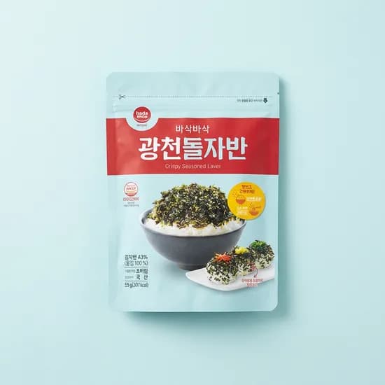 바다모아 광천 돌자반 55g 4개