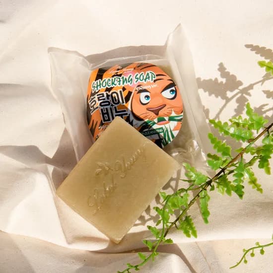 라벨영 쇼킹솝 카밍버전 호랑이비누, 100g, 6개