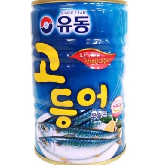 유동 고등어 보일드 400g 4개