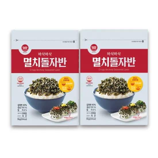 바다모아 멸치돌자반 55g 4개
