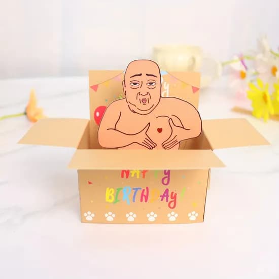 부담스러운 대머리 편지, 1개