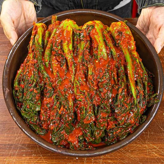 대통령상 수상 비법양념 돌산 갓김치, 1박스, 3kg, 1개