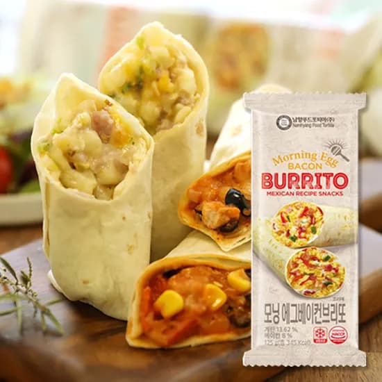 BURRITO 모닝 에그베이컨 브리또 125g 5개입