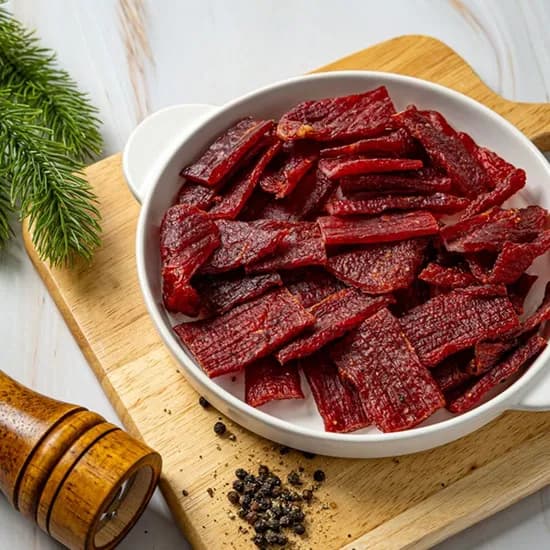 갓소스 품은 소고기 육포, 순한맛 100g 1팩 + 매운맛 100g 1팩, 2팩