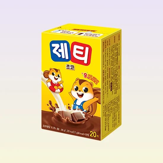 해태제과 제티 초코 20개입 1통