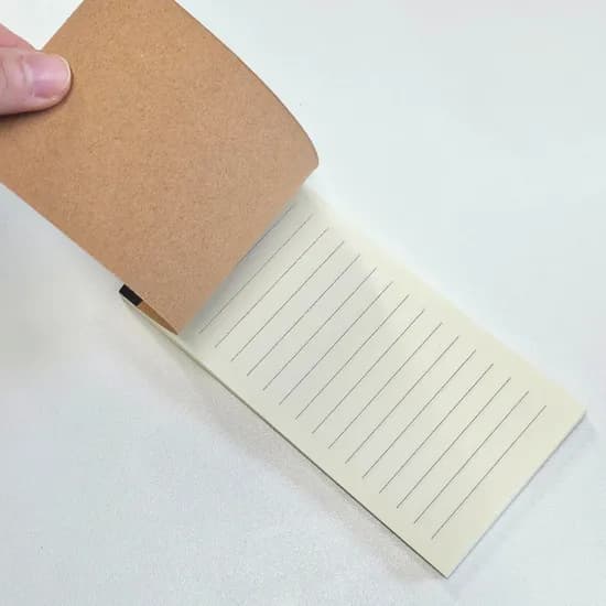 크라프트 미니노트, 1+1+1, 50매, 14x7cm, 개