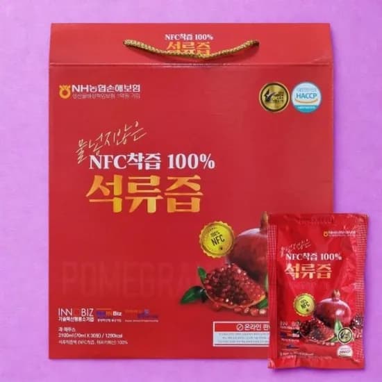 더존건강 NFC 착즙 석류즙 30포 3개