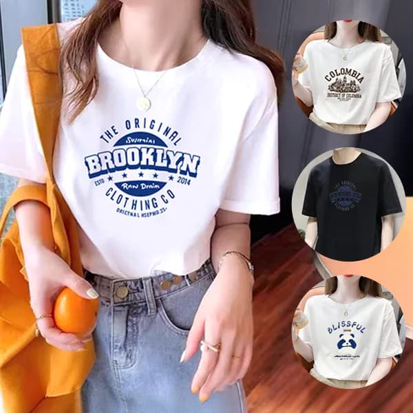 남녀공용 데일리 로고 반팔티 콜롬비아 블랙 3XL 1개