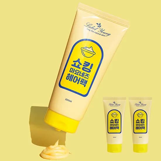 쇼킹 마요네즈 헤어팩 200ml 2개