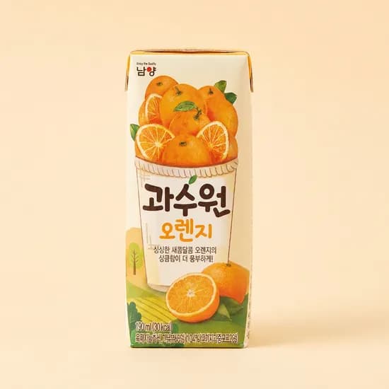 남양유업 과수원 오렌지 190ml 48개