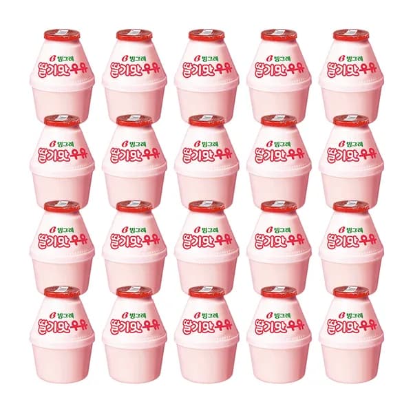 빙그레 딸기맛우유 240ml 20개 22,800원