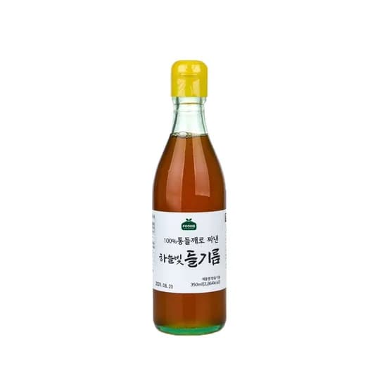 푸디헤븐 하늘빛 들기름 350ml 1병