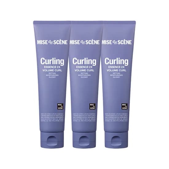 미쟝센 컬링 에센스 2X 볼륨컬, 150ml, 3개