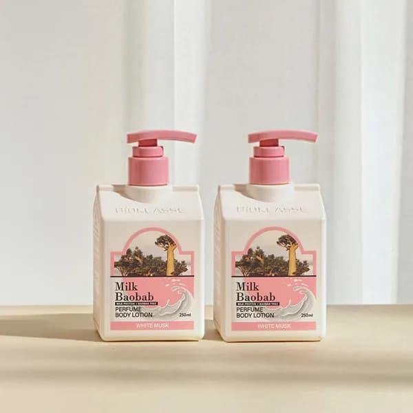밀크바오밥 퍼퓸 바디로션 화이트머스크 250ml