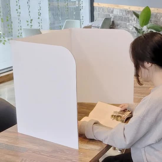 박스 골판지 칸막이, 화이트