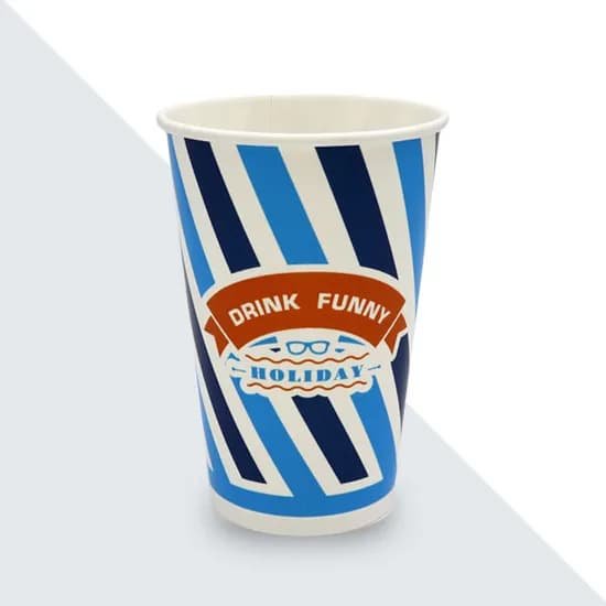 온&담 475ml 16oz 음료용 양면코팅 종이컵, 1box, 500개