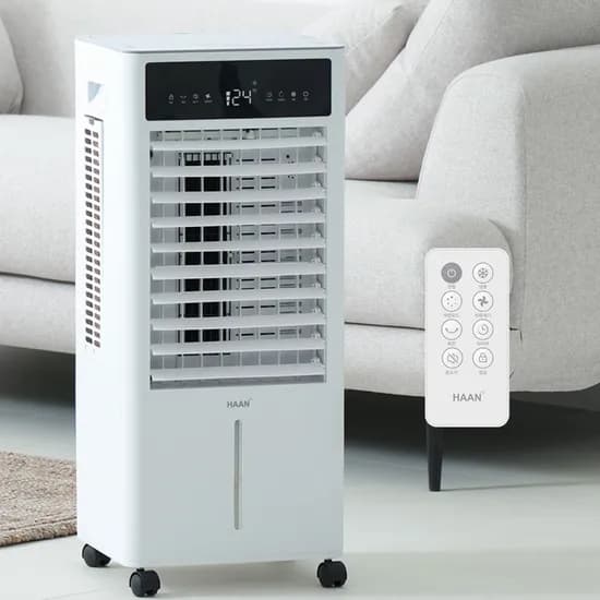 HAAN AI 냉풍기, HAAN-L601, 3면흡입, 리모컨, 회전, 저소음, 얼음팩 포함, 1개