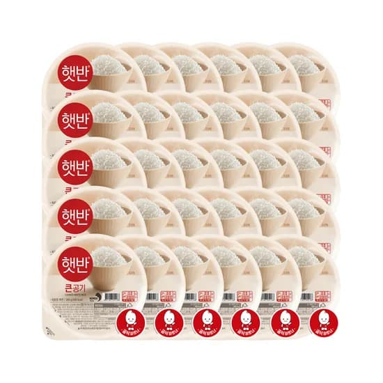 CJ제일제당 햇반 큰공기 300g 30개
