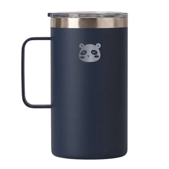 믿추 보온 보냉 머그텀블러, 네이비, 650ml, 1개